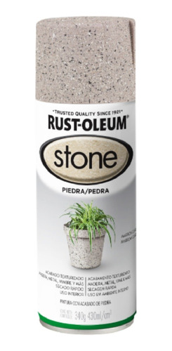 Aerosol Piedra Spray Stone Marrón Claro Rustoleum