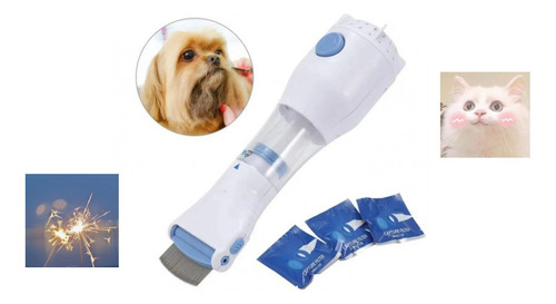 Limpiador De Pelo Para Mascotas Electric Lice Catcher, Limpi