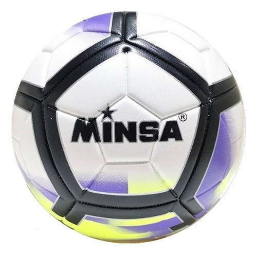 Balón De Fútbol Marca Minsa, Talla 4 Tpu