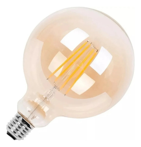 Ampolleta Led E27 Retro Vintage 6w - Bola Globo G80