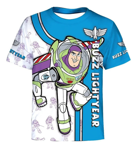 Nueva Polera Con Estampado 3d De Toy Story 2024