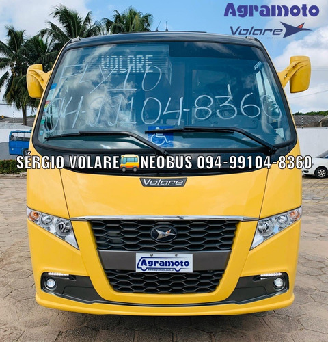 Imagem 2 de 15 de Micro Ônibus Volare Fly 10 Executivo Cor Amarelo Ano 2022