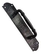 Comprar Manijon Porton Levadizo 260mm Hierro Forjado Artesanal