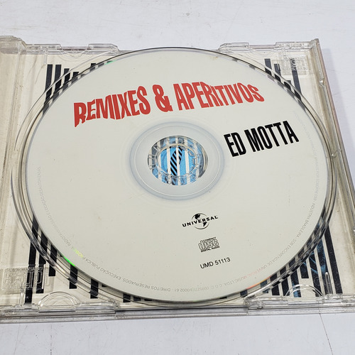Cd Remixes & Aperitivos - Ed Motta (Usado)