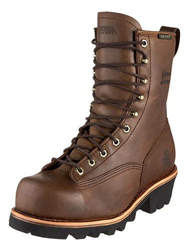 Chippewa  - Botas Impermeables De Encaje A Punta Para Hombr.