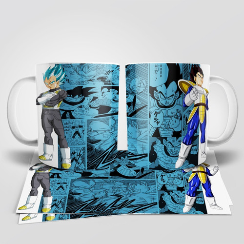 Dragon Ball Z Vegeta Taza Tu Propio Estilo