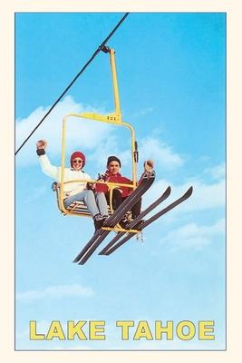 Libro The Vintage Journal Couple On Ski Lift, Lake Tahoe ...