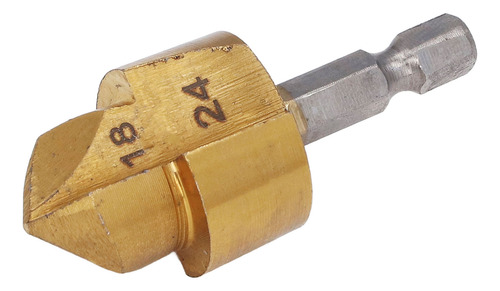 Broca Hss, Escareador De Haste Hexagonal De 1/4 De Polegada,