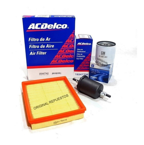 Kit De Filtros Aire Aceite Nafta Chevrolet Corsa 1.4