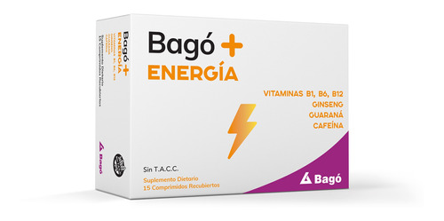 Bagó + Energía Rendimiento Físico 15 Comprimidos