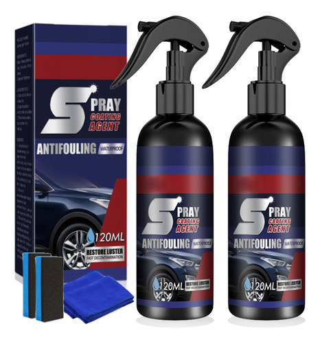 2 Juegos Shiny Car Stuff, Renovación De Revestimiento Multif