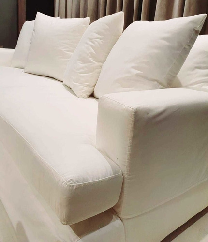 Imagen 3 de 3 de Sofa 3 Cuerpos Ibiza-enfundado En Panamá 6 Almohadones