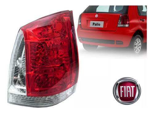 Faro Stop Izquierdo Fiat Palio Fase 2 (bicolor) Tpg