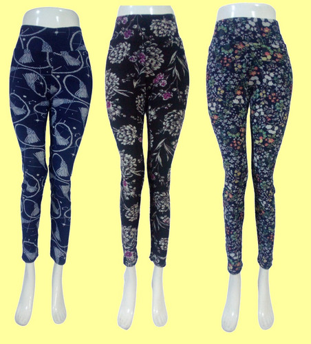 Leggins De Dama Con Micropolar Interno Importado - 3 Diseños