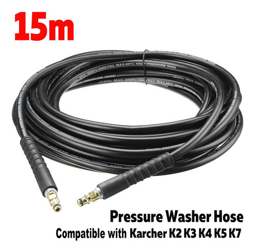 Manguera De Alta Presión 15 M For Hidrolavadora Kar-cher
