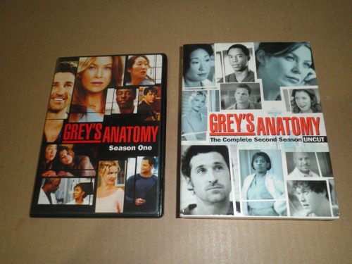 Grey´s Anatomy Temporadas 1 Y 2 Dvd Importados (Usado)