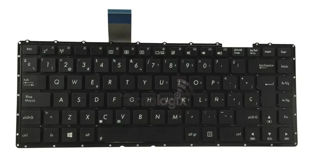 Tercera imagen para búsqueda de teclado asus laptop