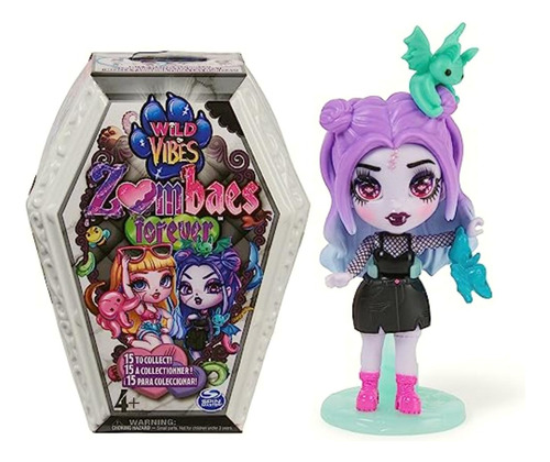 Zombaes Forever, Wild Vibes, Figura De Zombi Coleccionable