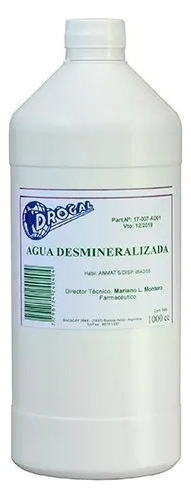Agua Destilada 1 Litro Pack X 3  Cpap-cosméica-humiicadores