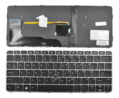 Teclado Notebook  Hp Elitebook 820 G3 - Mundo Tecnologico