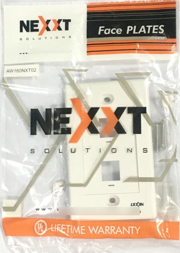Imagen 2 de 3 de Nexxt Aw160nxt02 Faceplate 4x2, 2 Puertos Blanco