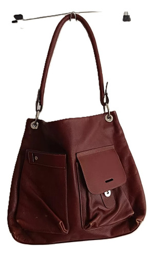 Cartera Prune Marron