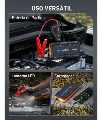 Auxiliar Partida Bomba Infladora Portatil Auxiliar Partida 1500mAh Power Bank Energia móvel multifuncional Mini compressor ar portatil bomba de inflação portátil com luz de emergência