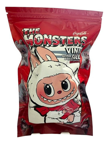 Muñeca Labubu The Monsters Con Coca Cola En Mano Sorpresa