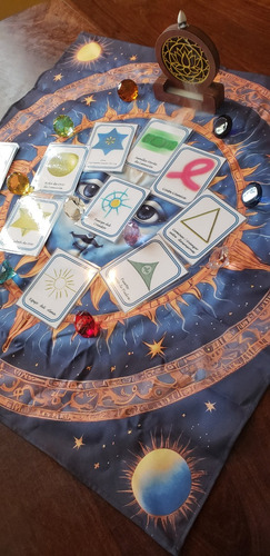 Lectura De Tarot A Distancia+cristal Lemuria+oráculo Gemas