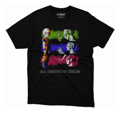 Polera Dragonball - All Deaths Of Krilin