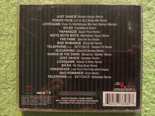Eam Cd Lady Gaga The Remix Album 2010 Featuring: Beyonce