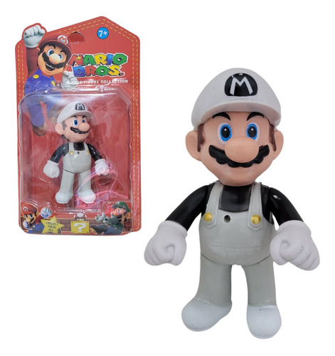 Mario Bros Luigi Figuras Muñeco Blister Súper Mario Con Luz