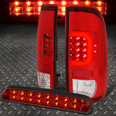 [led C-bar]for 2008-2016 Ford Super Duty Red Tail Light+ Oad