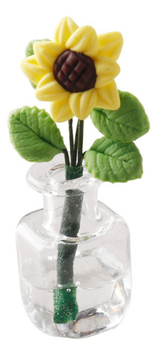 Flores De Casa De Muñecas En Miniatura 1 12, Mini Planta En