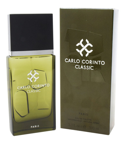 Carlo Corinto Classic 100 Ml Edt Hombre, Original
