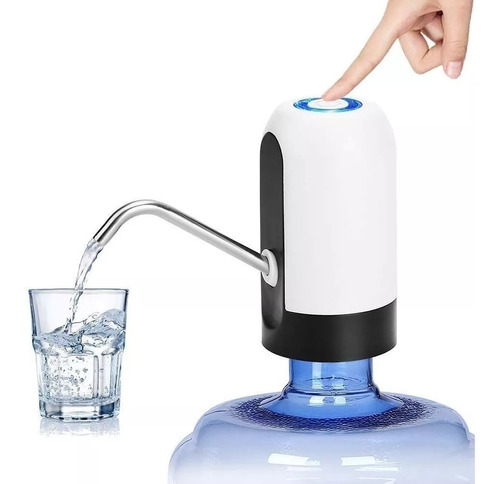 Bomba Dispensador Agua Electronico Recargable Usb Bomba