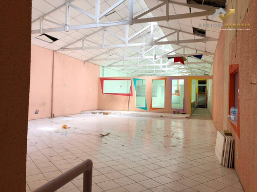 Salão Para Alugar, 1300 M² Por R$ 15.000/mês - Jardim - Santo André/sp - Sl0038