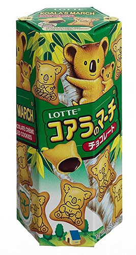 El Chocolate Lotte Koala Galleta, Galletas 1.45 Onzas (paque