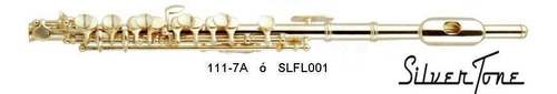 Flautin Piccolo Silvertone Flauta Niq Slfl001 Confirma Exist