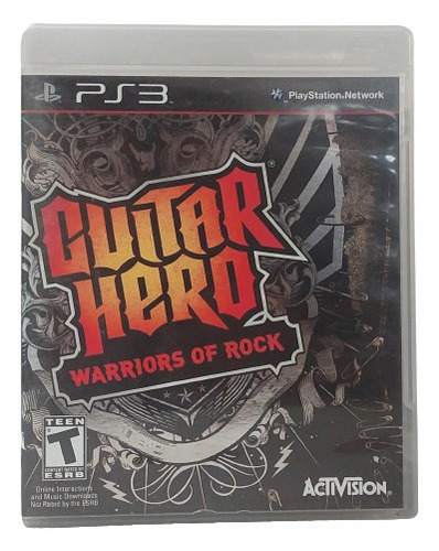 Guitar Hero Warriors Of Rock / Ps3 / *gmsvgspcs* (Reacondicionado)