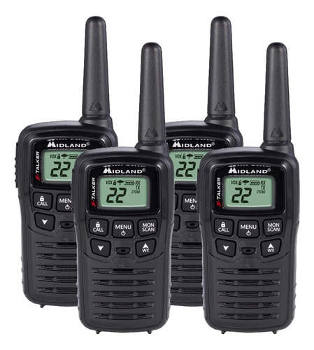 Midland T10 - Walkie Talkie Frs De 22 Canales, Radio Bidirec