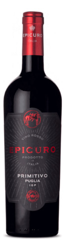 Vinho Tinto Epicuro Primitivo Di Puglia Dop 750ml
