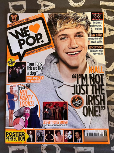 Revista Niall Horan En Inglés One Direction