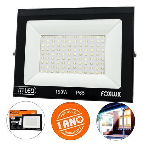 Refletor Led 150w 6500k Bivolt  - Led38.24 Foxlux