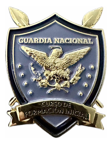 Placa Oficial Guardia Nacional - Curso De Formación Inicial