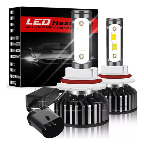 Para Nissan Frontier 1998-2019 Kit De Focos Led 60000lm