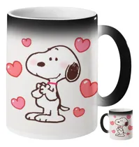 Comprar Taza Magica Snoopy Corazones Termosensible 320 Ml Snoopy Cor