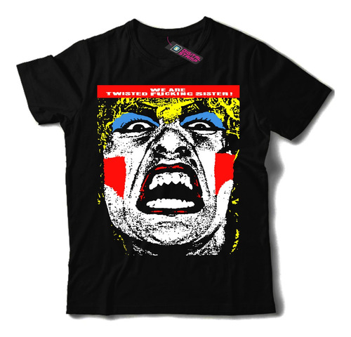 Remera Twisted Sister We Are T830 Dtg Premium