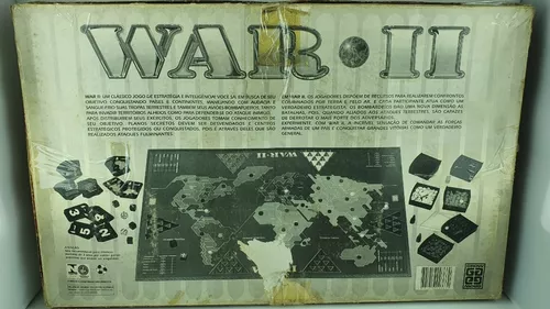 Jogo War Antigo Grow Anos 70 Completo Em Sua Caixa Original