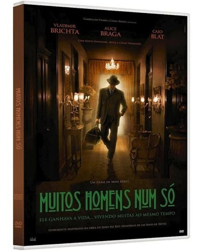 Muitos Homens Num Só - Dvd - Alice Braga - Vladimir Brichta